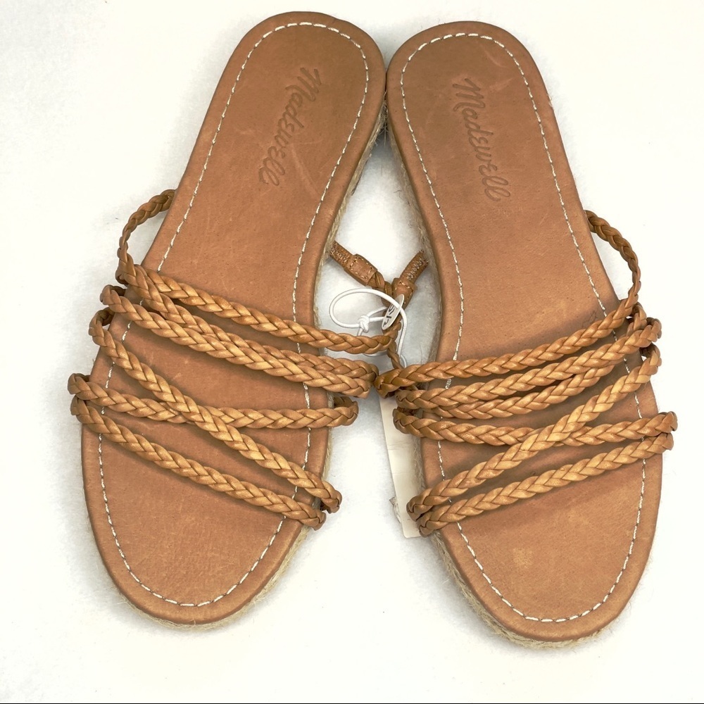 Madewell Bobbi Espadrille Slide size 10